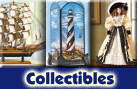 Collectibles Lighthouses, Dolls etc