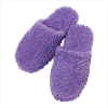 LAVENDER FUZZY SLIPPERS-SMALL (WFM-38773)