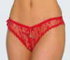 SIX CROTCHLESS PANTIES WITH LOCKET