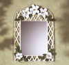 Metal Magnolia Wall Mirror