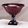 Red Glass Mosaic Bowl