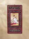 CARVED-FRAME  NOBLEWOMAN PICTURE (ZFL07-32055)