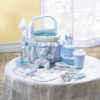BABY GIFT BASKET SET IN BLUE (ZFL07-36740)